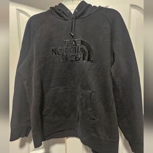 The North Face Men's Charcoal Hoodie Size XL